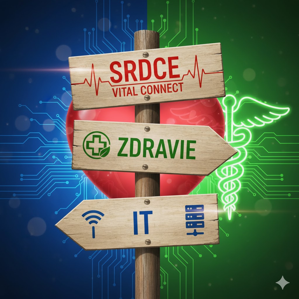 Grafika: Cesta rovnováhy medzi IT a Zdravím